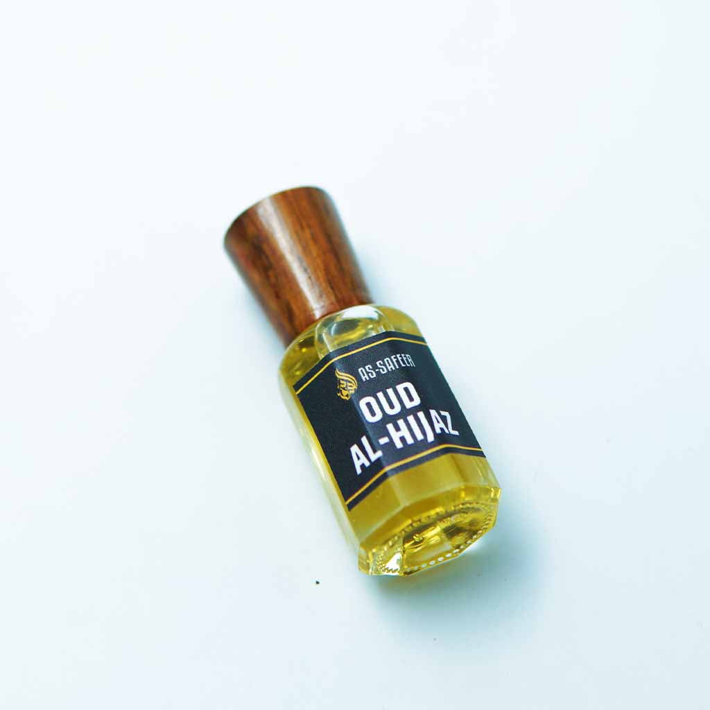 Oud Al Hijaz Attar β Honey, Caramel, Sandalwood & Oud Perfume Oil | Long-Lasting Luxury Arabian Fragrance