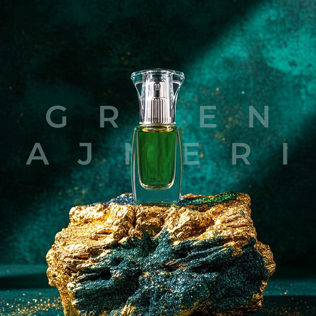 Green Ajmeri Attar – Classic Herbal & Woody Perfume Oil | As-Safeer Fragrances