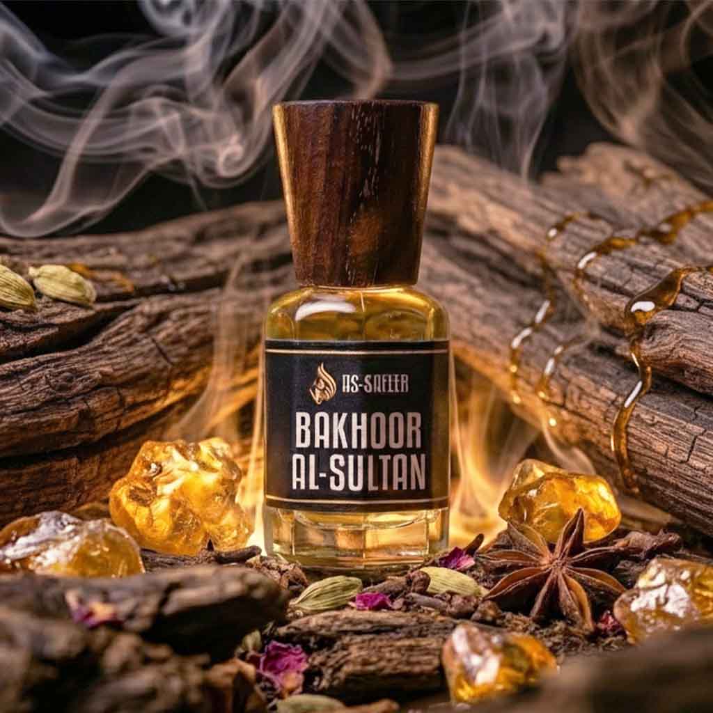 Bakhoor al Sultan Attar – Premium Smoky Oud & Balsamic Amber Perfume Oil