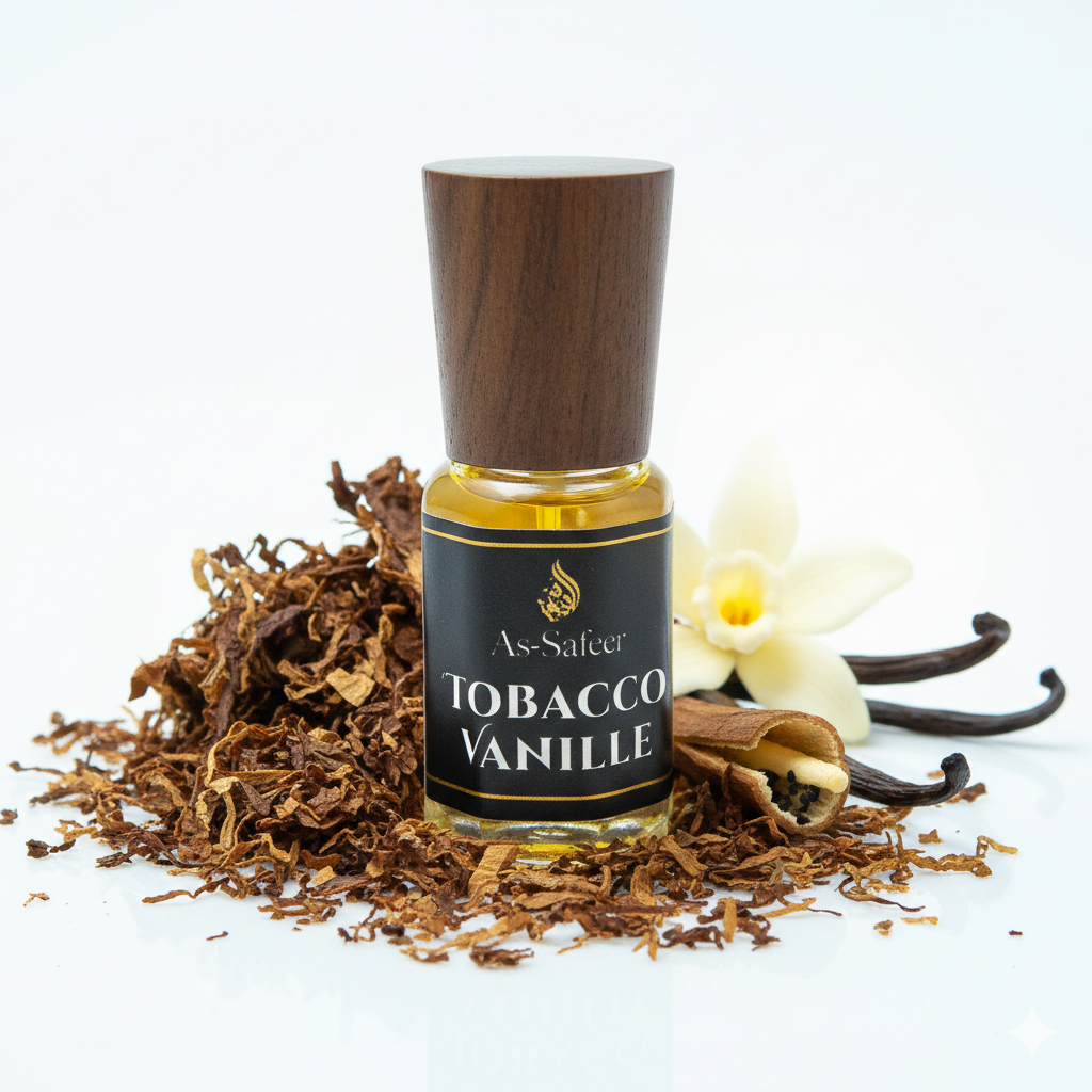 Tobacco Vanille Attar – Warm Spicy Vanilla & Tobacco Blend | Long-Lasting Non-Alcoholic Perfume Oil