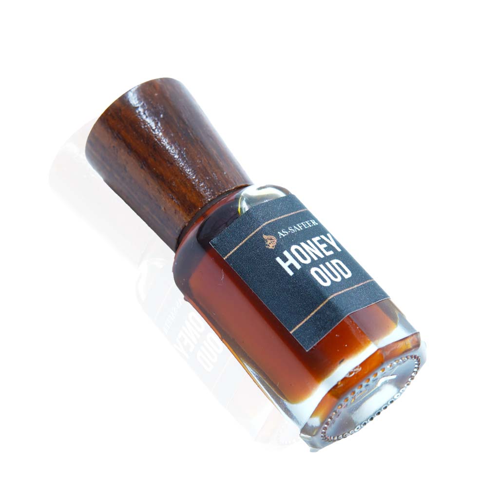 Honey Oud Attar – Warm, Sweet & Woody | Bergamot, Sandalwood & Cambodian Oud