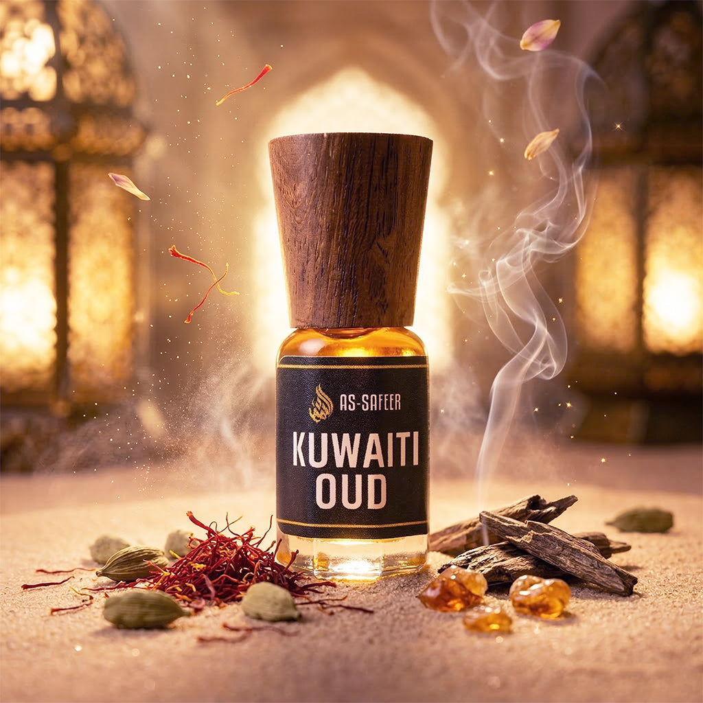 (LIMITED EDITION) Kuwaiti Oud Attar – Strong Oud & Amber Perfume Oil | Luxury Arabian Attar