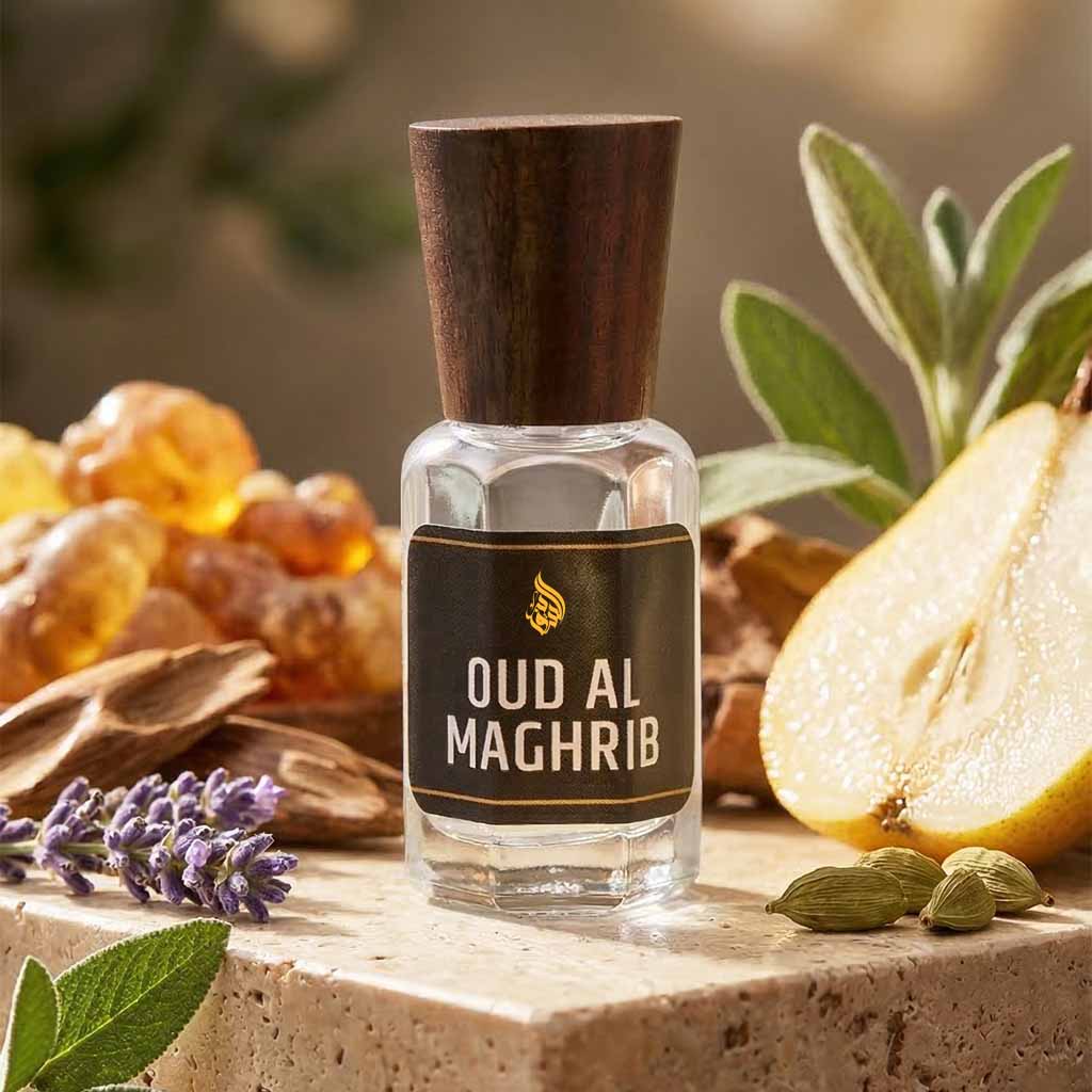 Oud Al Maghrib Attar – Luxury Arabic Oud Perfume Oil | Long Lasting Non-Alcoholic Attar by As Safeer Fragrances
