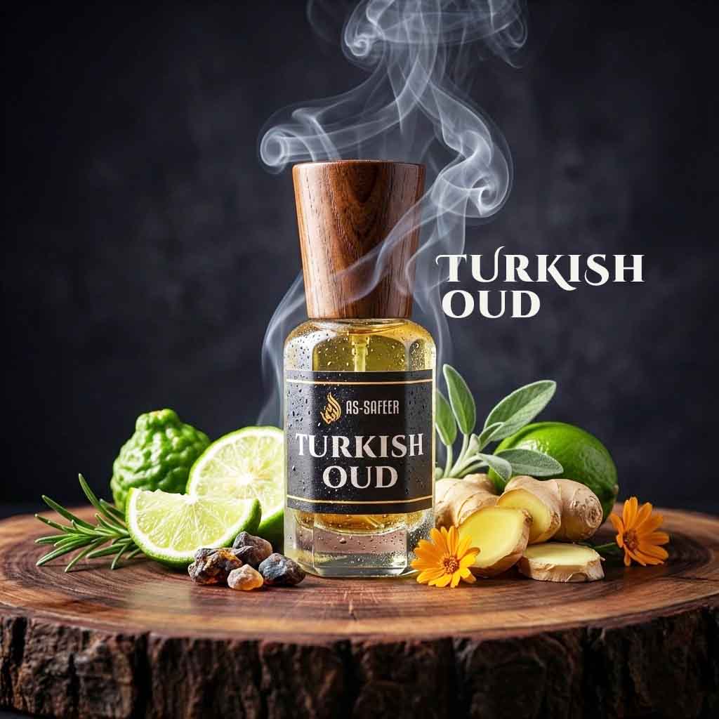 Turkish Oud Attar | Bergamot & Zesty Sweet Oud Perfume Oil