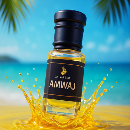 Amwaj Attar – Premium Arabic Perfume Oil | Long-Lasting & Alcohol-Free