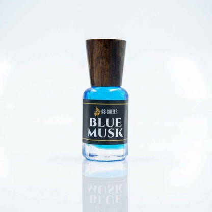 Blue Musk Attar – Clean Musky Soapy Fragrance with Sandalwood | Long Lasting