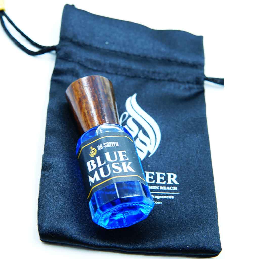 Blue Musk Attar – Clean Musky Soapy Fragrance with Sandalwood | Long Lasting