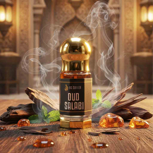 Oud Salabi – Premium Natural Oud Oil | Sweet Smoky Earthy Aroma with Fresh Minty Nuances