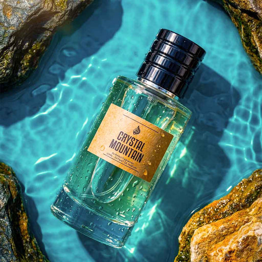 Crystal Mountain Perfume 50ml – Fresh Aquatic Musk Fragrance for Men & Women