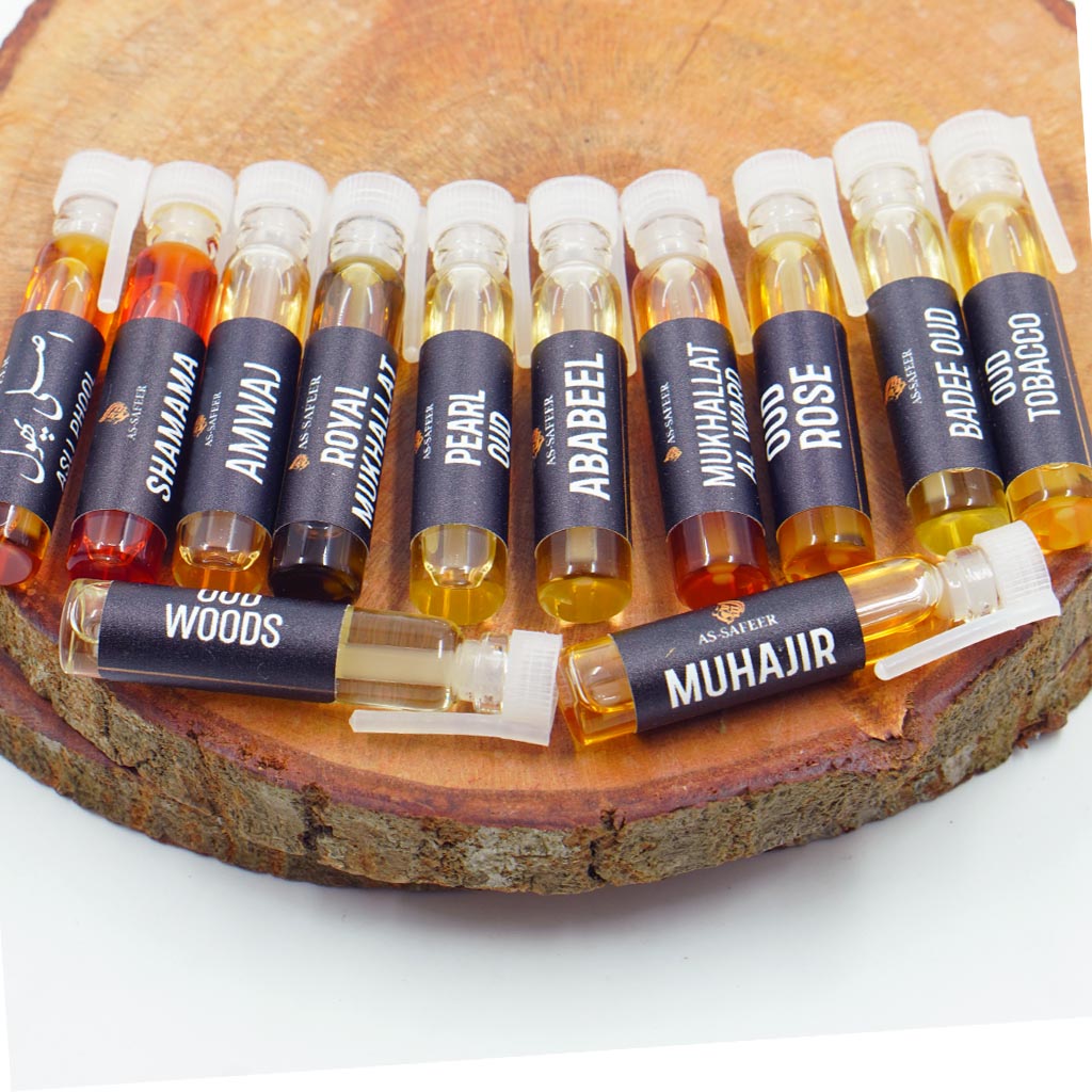 Luxury Attar Combo Set | 12 Premium Attars – As-Safeer Fragrances