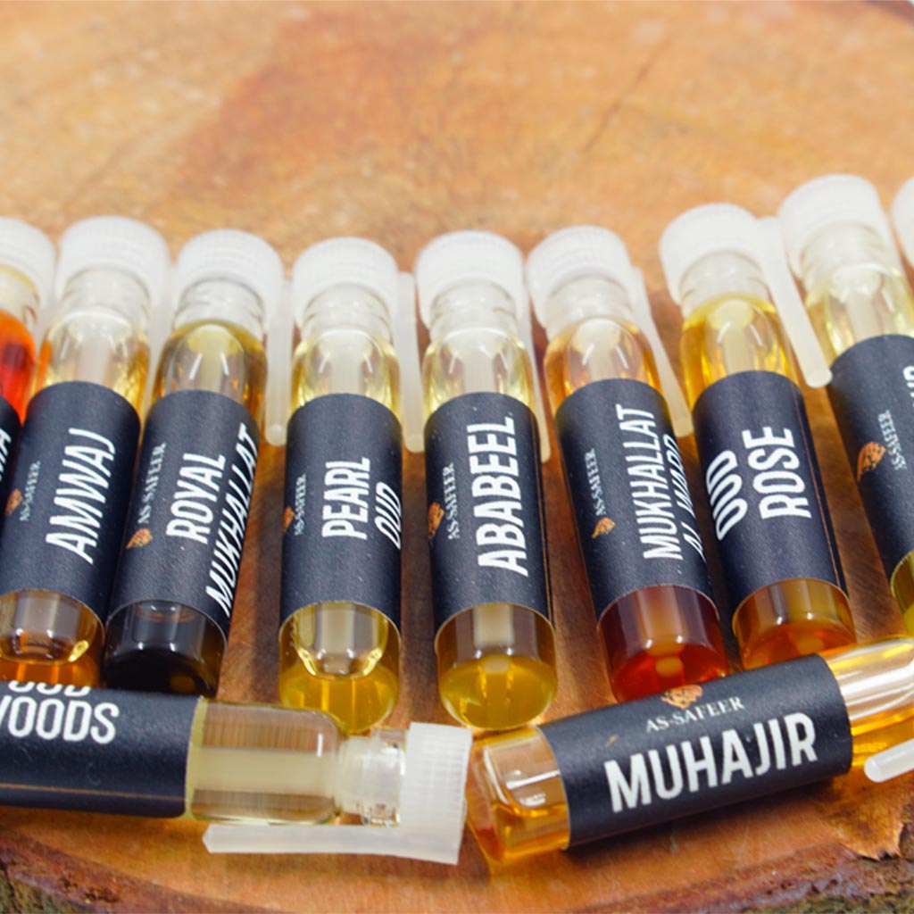 Luxury Attar Combo Set | 12 Premium Attars – As-Safeer Fragrances