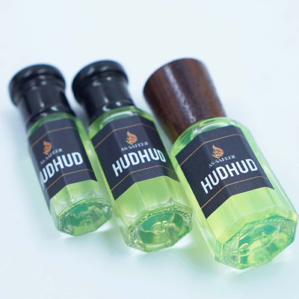 HUDHUD Attar: Tropical Bliss in a Bottle - Exotic Berry & Green Apple Fragrance