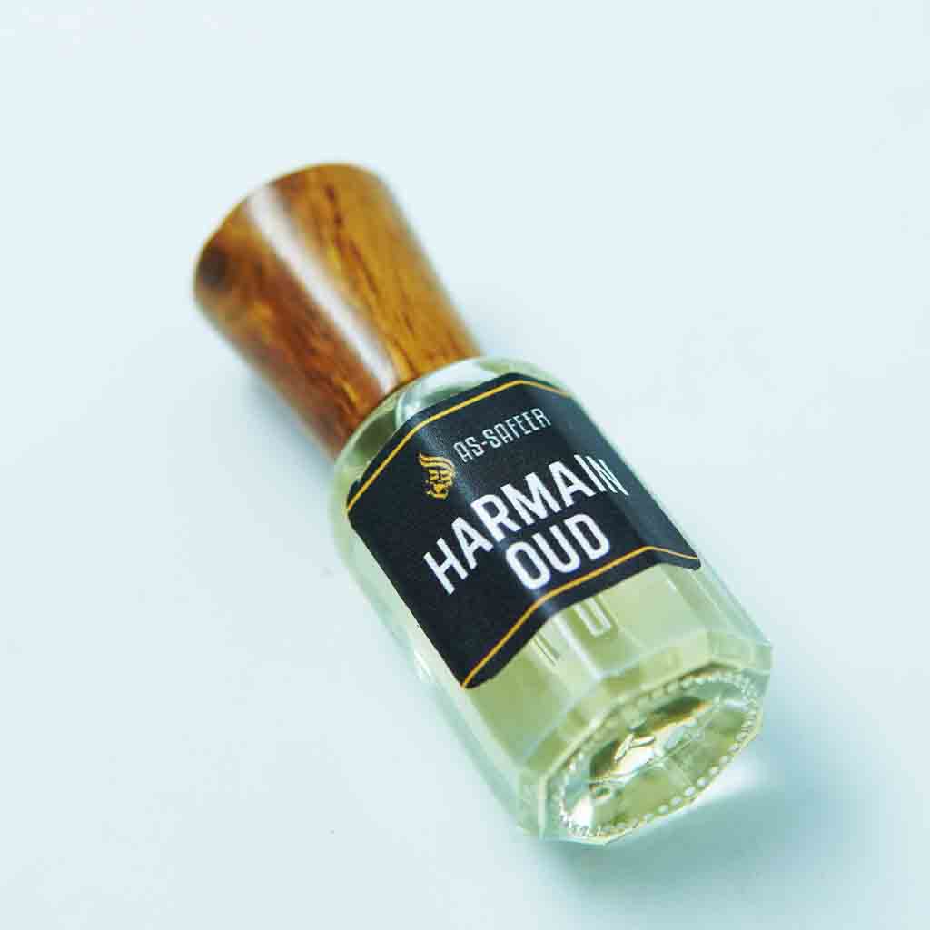 Harmain Oud Attar – Premium Non Alcoholic Oud Perfume Oil | Long Lasting Arabic Attar