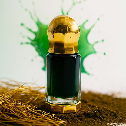 Khus Attar by As-Safeer | Authentic Kannauj Attar | Natural Vetiver Perfume Oil
