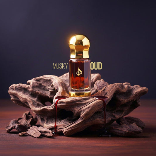 Musky Oud Premium Attar by As Safeer | Long-Lasting Arabic Oud Perfume Oil