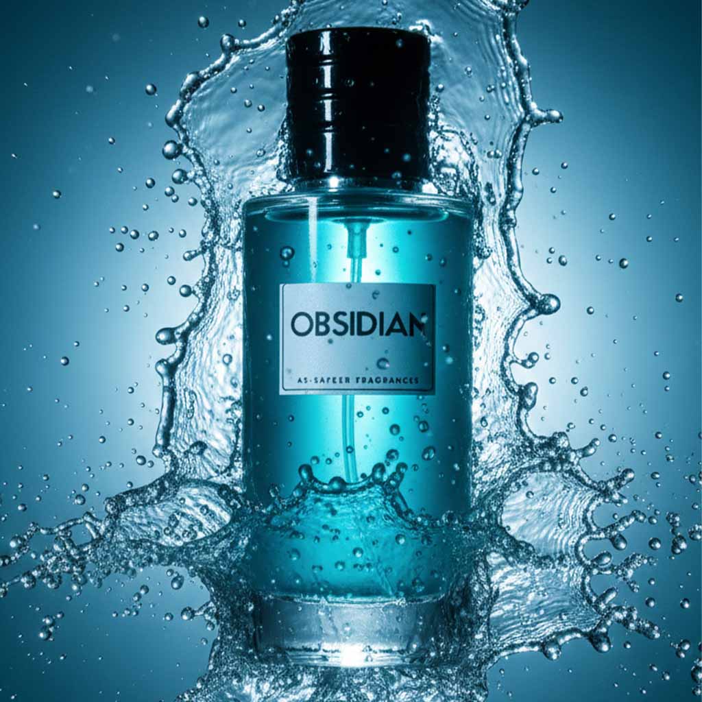 Obsidian Perfume 50ml – Fresh & Dark Musk Blend