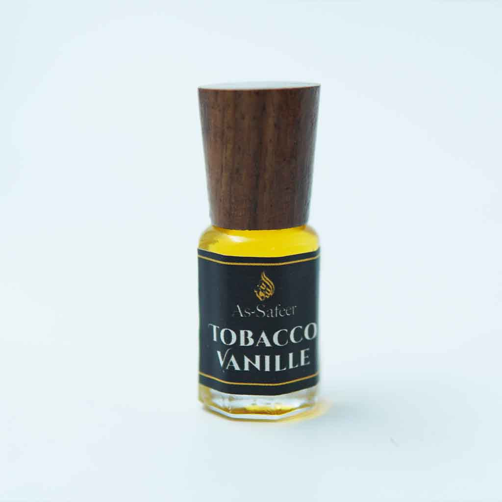 Tobacco Vanille Attar – Warm Spicy Vanilla & Tobacco Blend | Long-Lasting Non-Alcoholic Perfume Oil