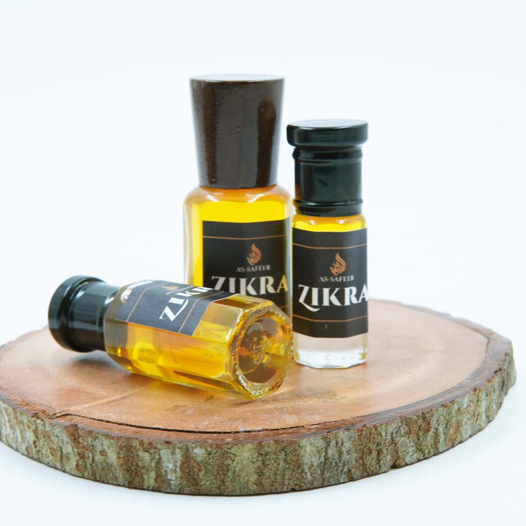 Zikra – Unisex Vanilla, citrus & Lavender Attar